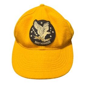 RRL Wool Blend Felt Eagle Patch Cap 23SS Union of Brotherhood Yellow Men Fashion